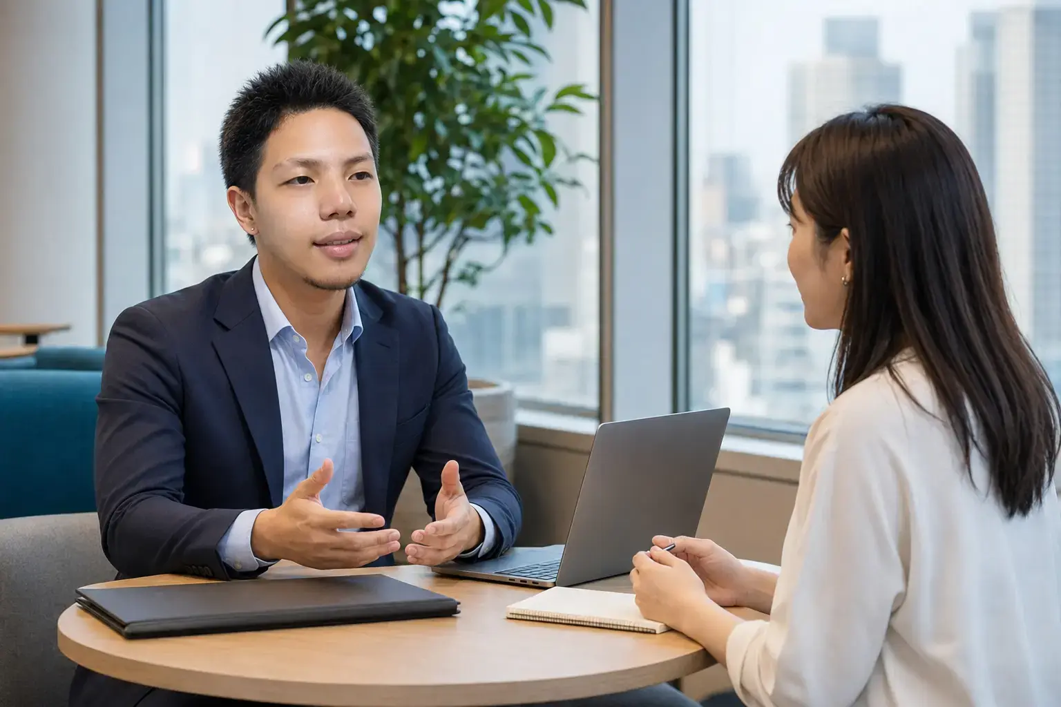 Solvexa Systems recruiter speaking with a software engineering candidate